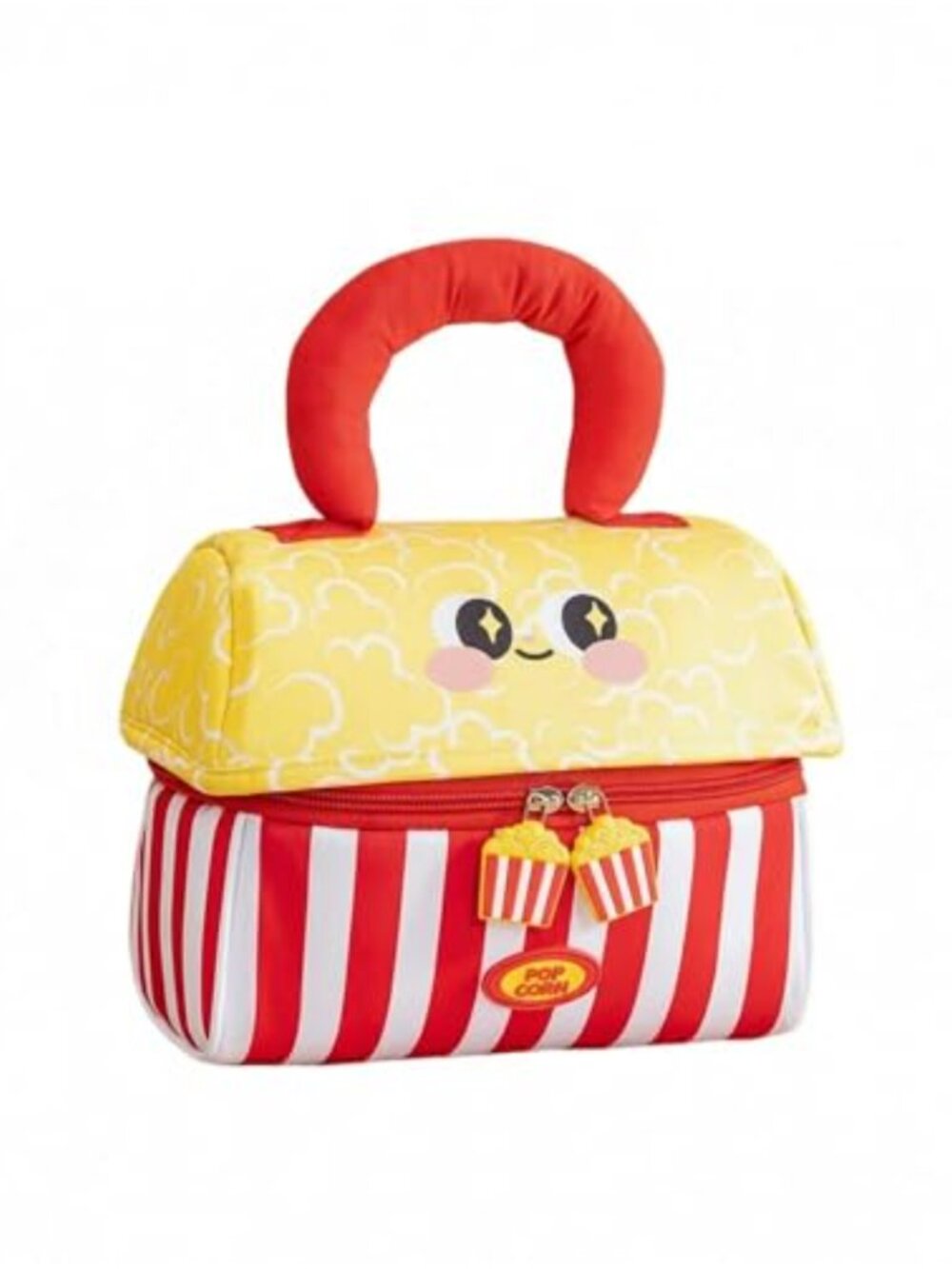3D Puffy House Toiletry Bag Travel Cosmetic Pouch Zipper Polyester